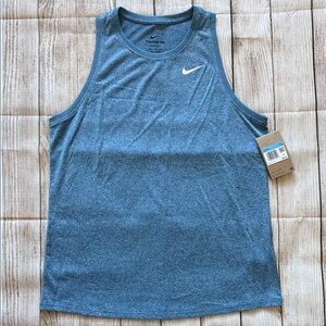 Nike Women’s Heathered Blue Tank Top